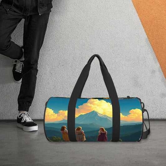Cylinder Duffle Bag Large Capacity - Gregg Acini Adoree Designs - Luggage