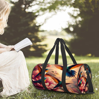 Cylinder Duffle Bag Large Capacity - Gregg Acini Adoree Designs - Luggage