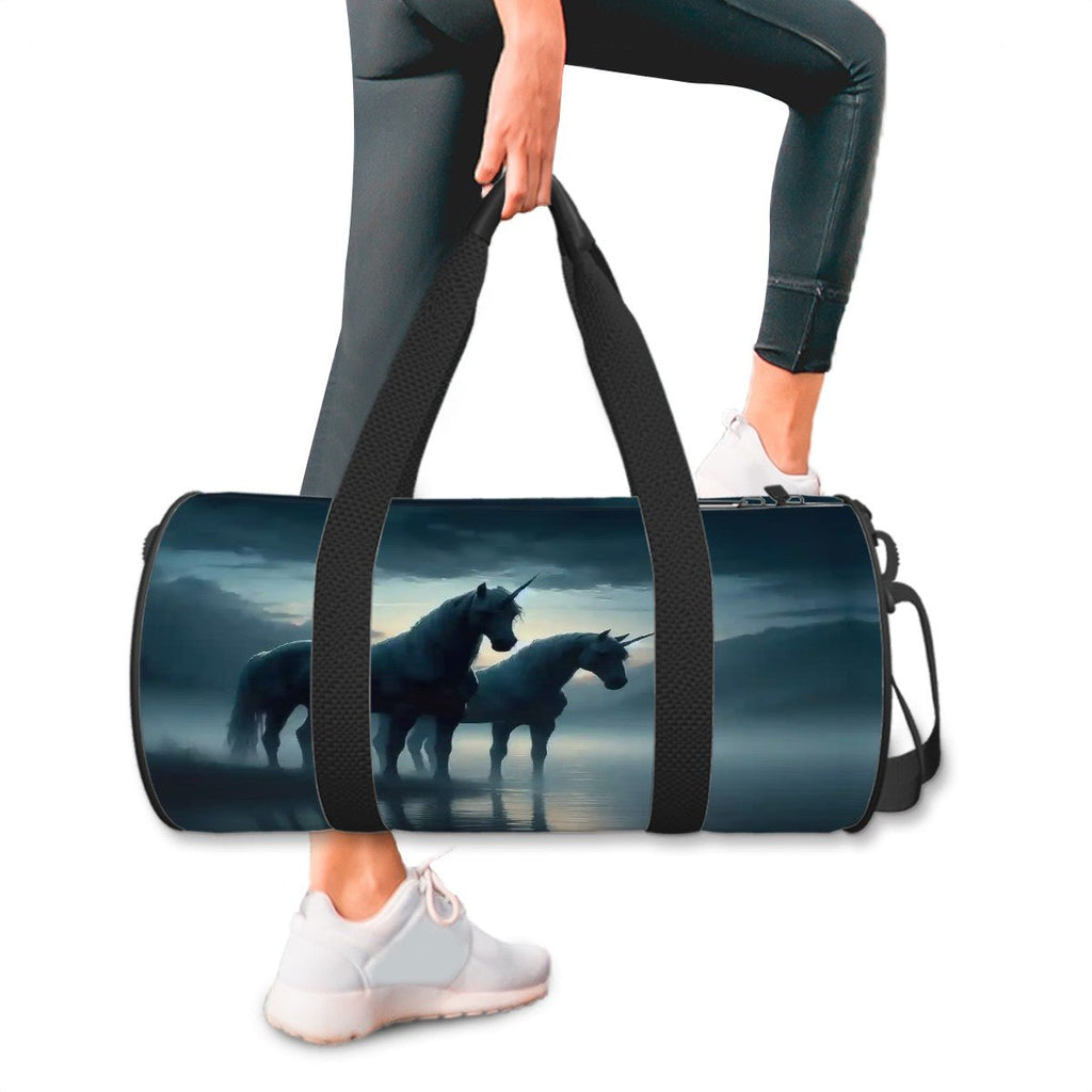 Cylinder Duffle Bag Large Capacity - Gregg Acini Adoree Designs - Luggage