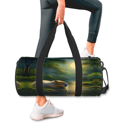 Cylinder Duffle Bag Large Capacity - Gregg Acini Adoree Designs - Luggage