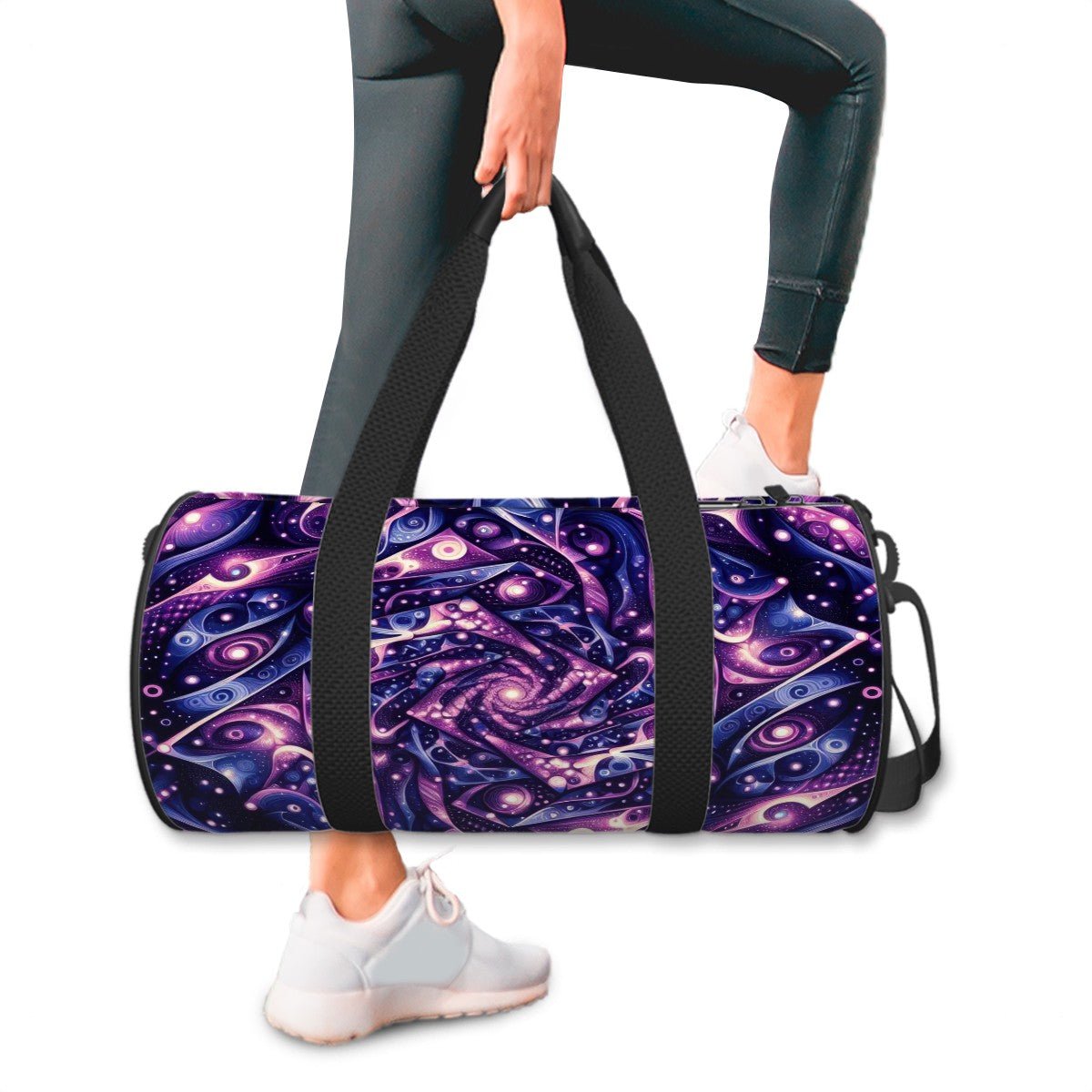 Cylinder Duffle Bag Large Capacity - Gregg Acini Adoree Designs - Luggage