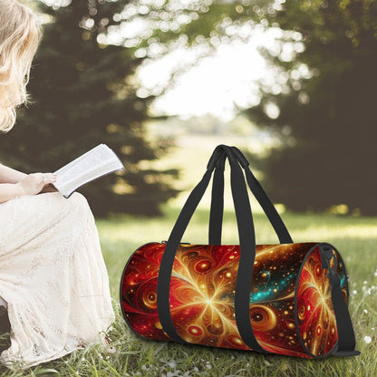 Cylinder Duffle Bag Large Capacity - Gregg Acini Adoree Designs - Luggage