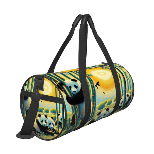 Cylinder Duffle Bag Large Capacity - Gregg Acini Adoree Designs - Luggage
