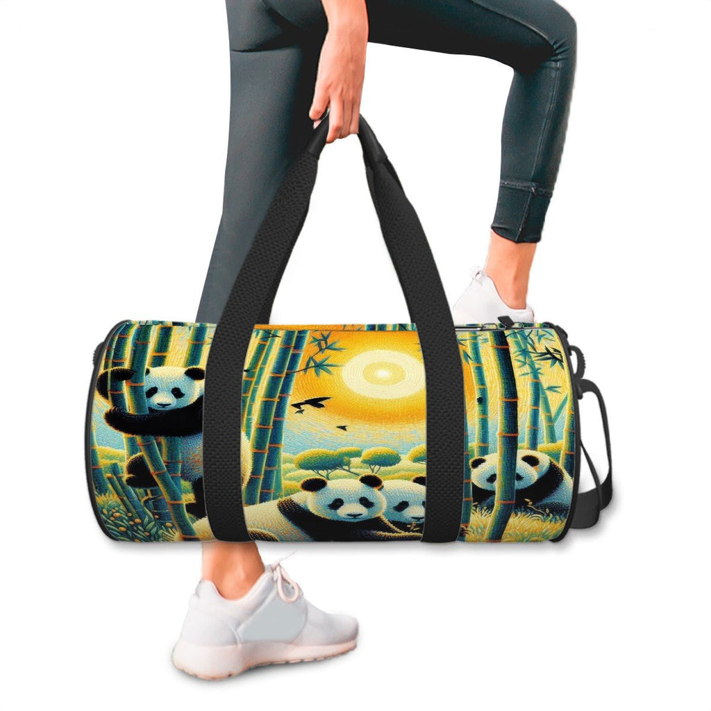 Cylinder Duffle Bag Large Capacity - Gregg Acini Adoree Designs - Luggage