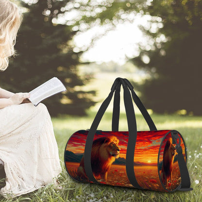 Cylinder Duffle Bag Large Capacity - Gregg Acini Adoree Designs - Luggage