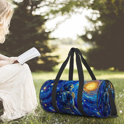 Cylinder Duffle Bag Large Capacity - Gregg Acini Adoree Designs - Luggage