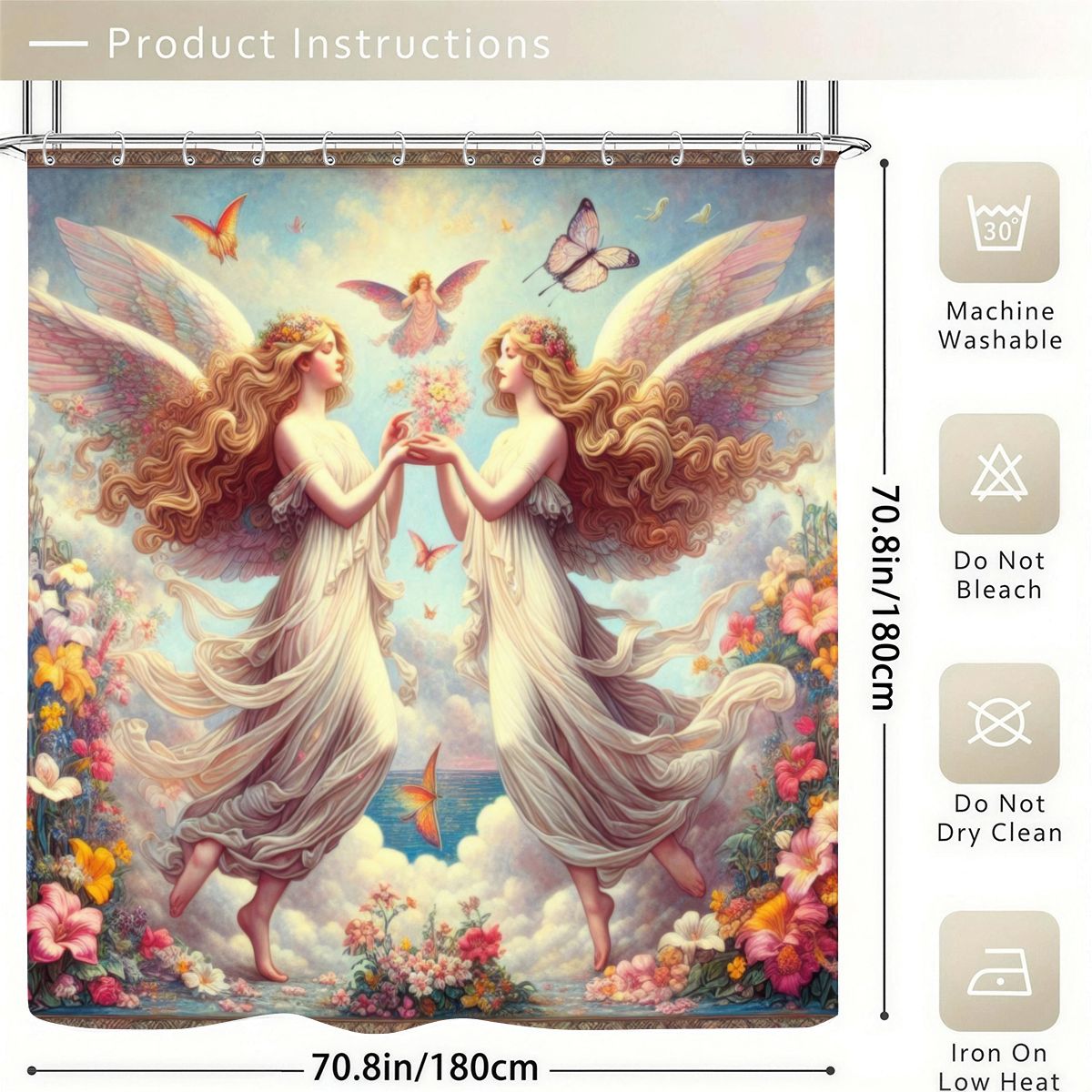Celestial Sisters Shower Curtain