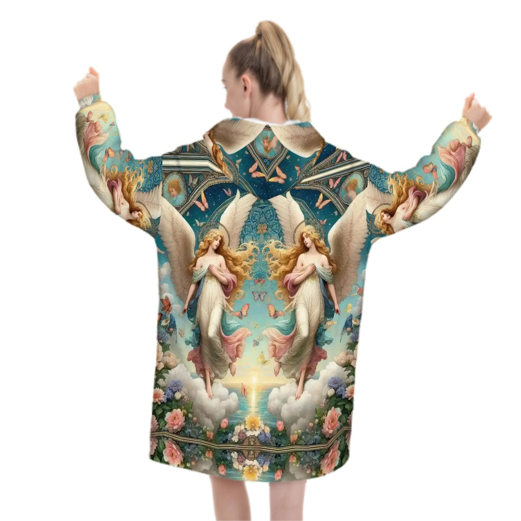 Divine Seraphim Adult Blanket Hoodie