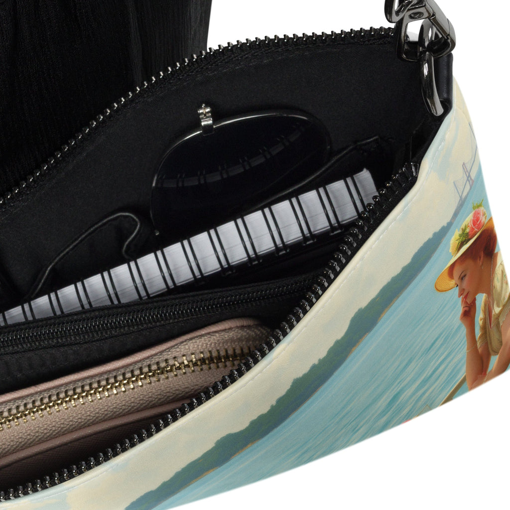 Dahlia by the Lake Crossbody bag - Gregg Acini Adoree Designs - Handbag