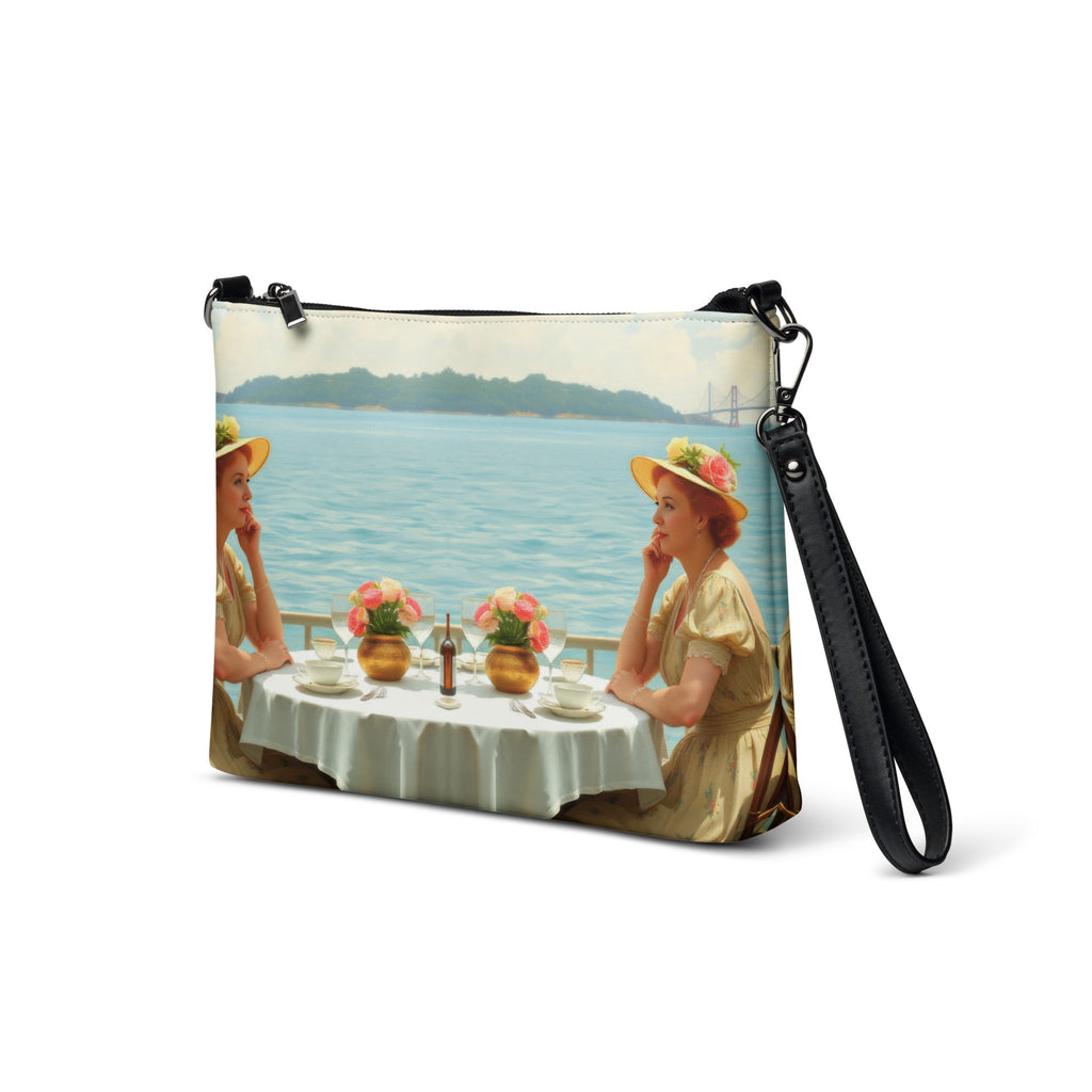 Dahlia by the Lake Crossbody bag - Gregg Acini Adoree Designs - Handbag