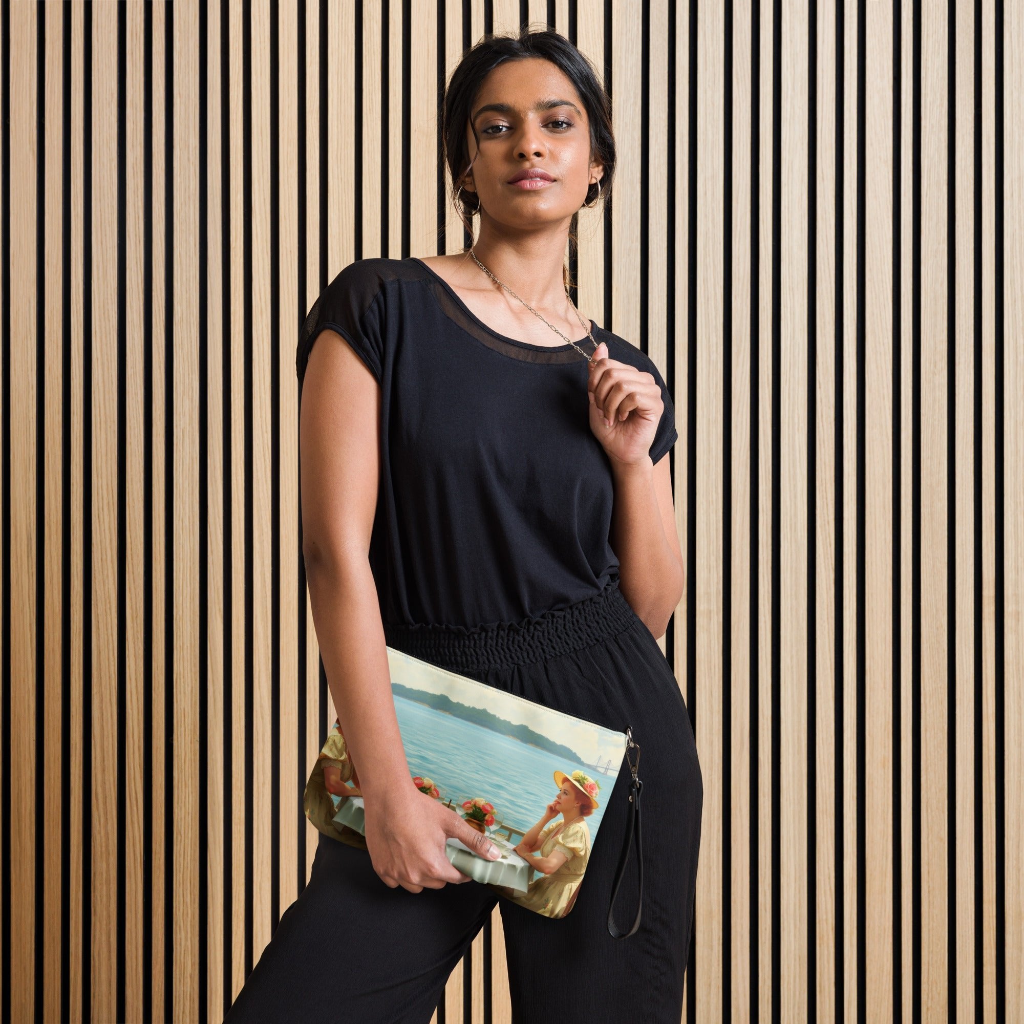 Dahlia by the Lake Crossbody bag - Gregg Acini Adoree Designs - Handbag