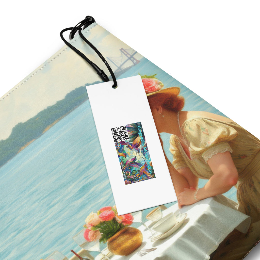 Dahlia by the Lake Crossbody bag - Gregg Acini Adoree Designs - Handbag