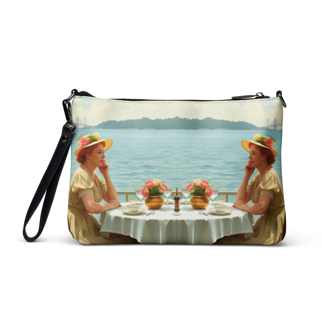 Dahlia by the Lake Crossbody bag - Gregg Acini Adoree Designs - Handbag