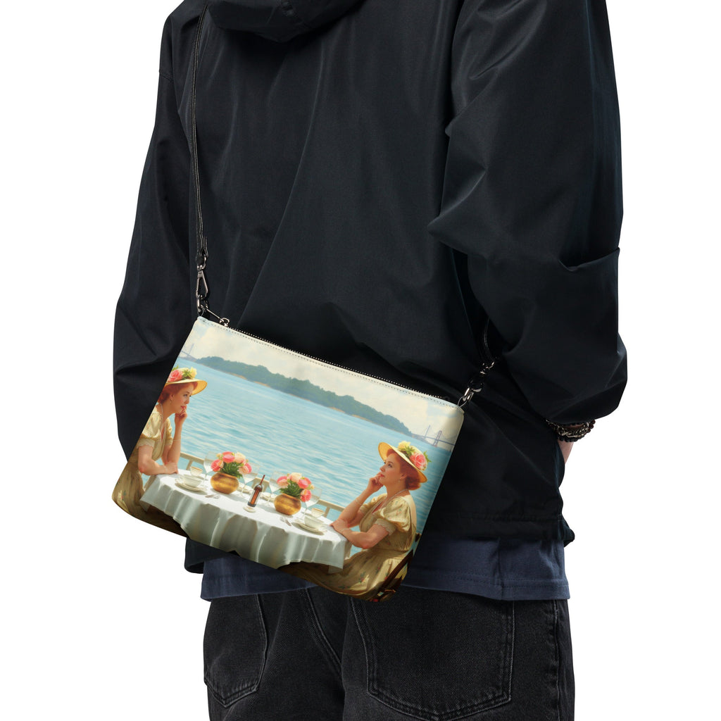 Dahlia by the Lake Crossbody bag - Gregg Acini Adoree Designs - Handbag