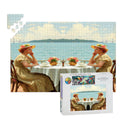 Dahlia by the Lake Wooden Jigsaw Puzzles 1000 pcs - Gregg Acini Adoree Designs - Jigsaw Puzzle