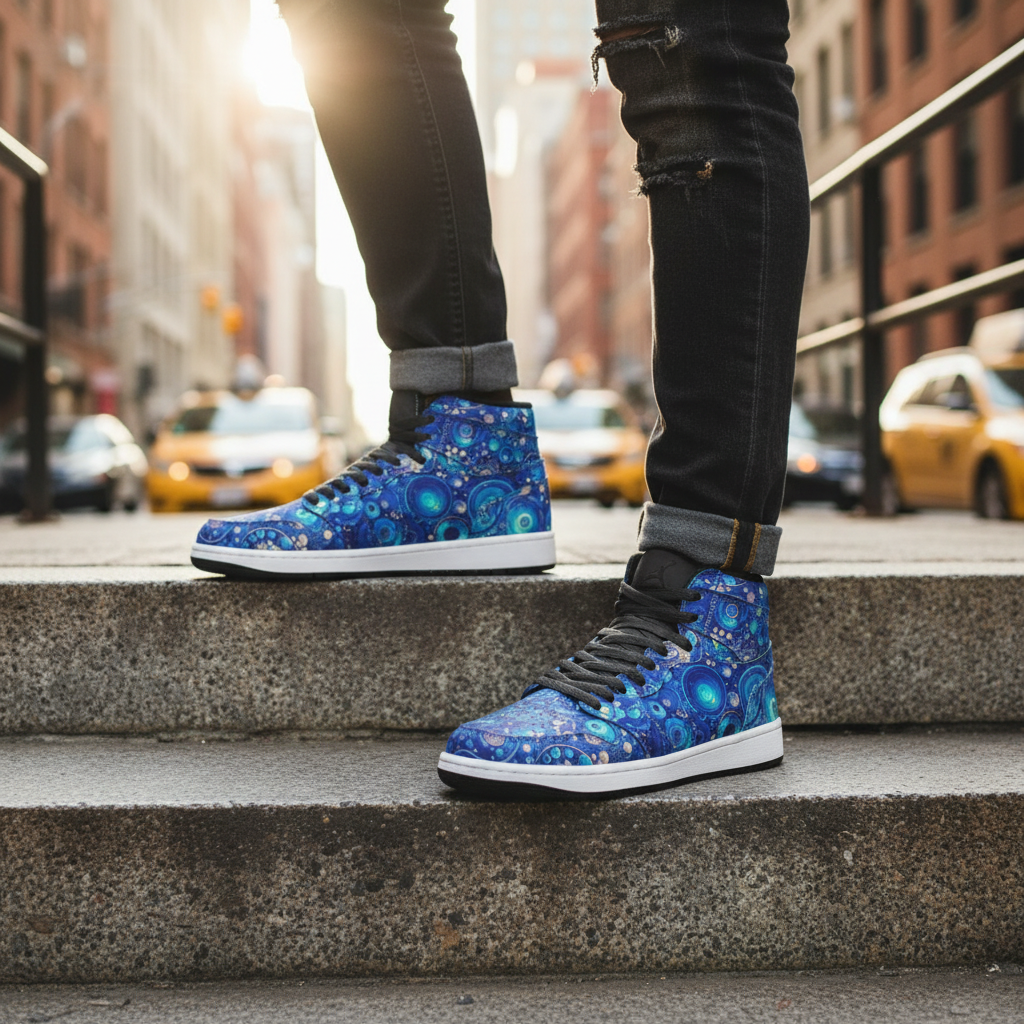 Dark Blue Rhapsody Sneaker Lifestyle