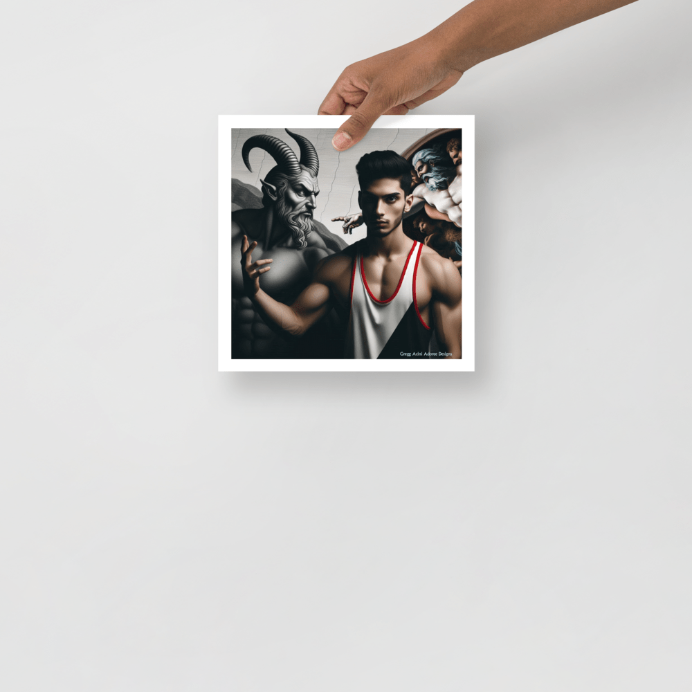 Decisions2 Photo paper poster - Gregg Acini Adoree Designs - Art