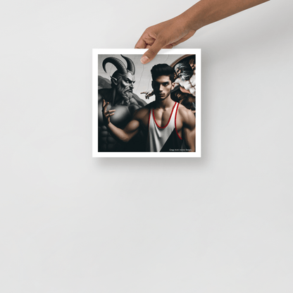 Decisions2 Photo paper poster - Gregg Acini Adoree Designs - Art