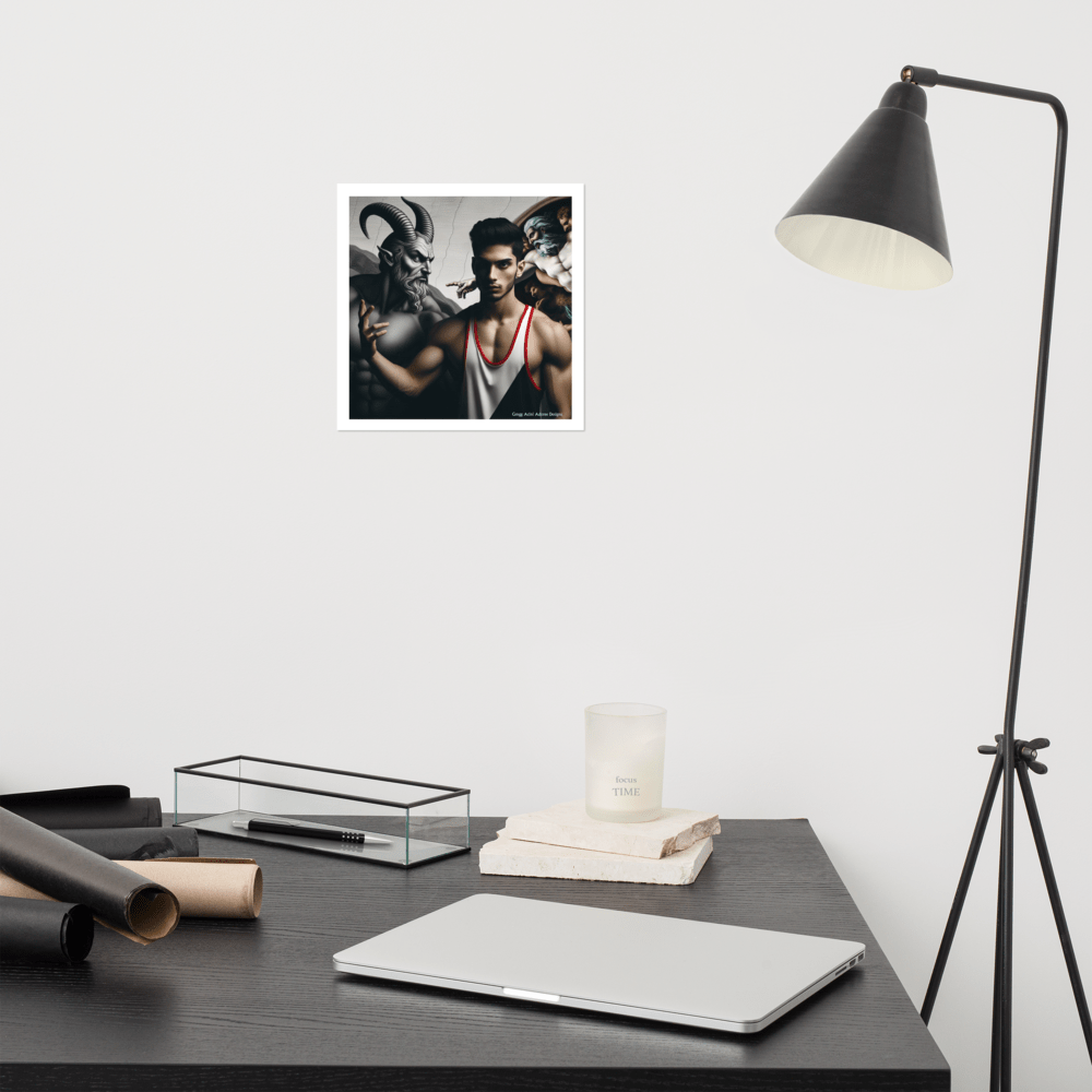 Decisions2 Photo paper poster - Gregg Acini Adoree Designs - Art