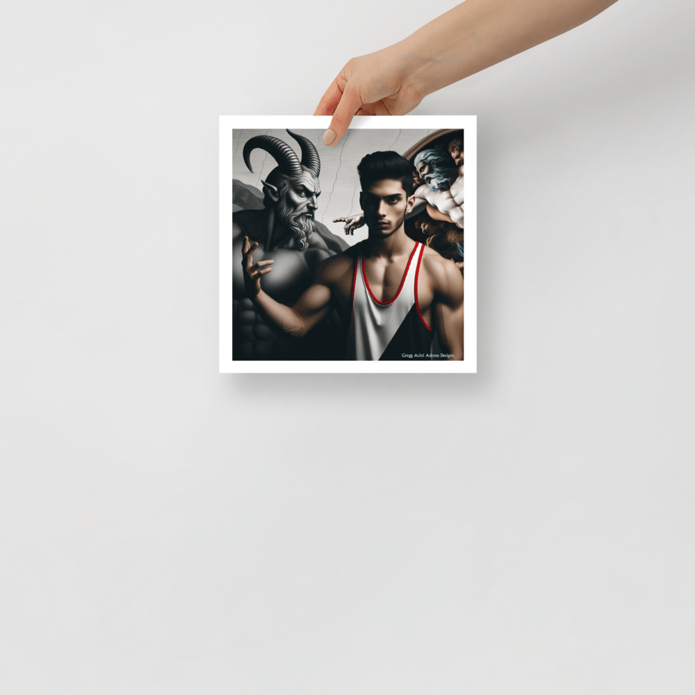 Decisions2 Photo paper poster - Gregg Acini Adoree Designs - Art