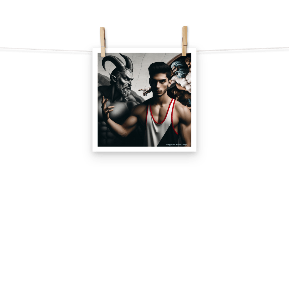 Decisions2 Photo paper poster - Gregg Acini Adoree Designs - Art