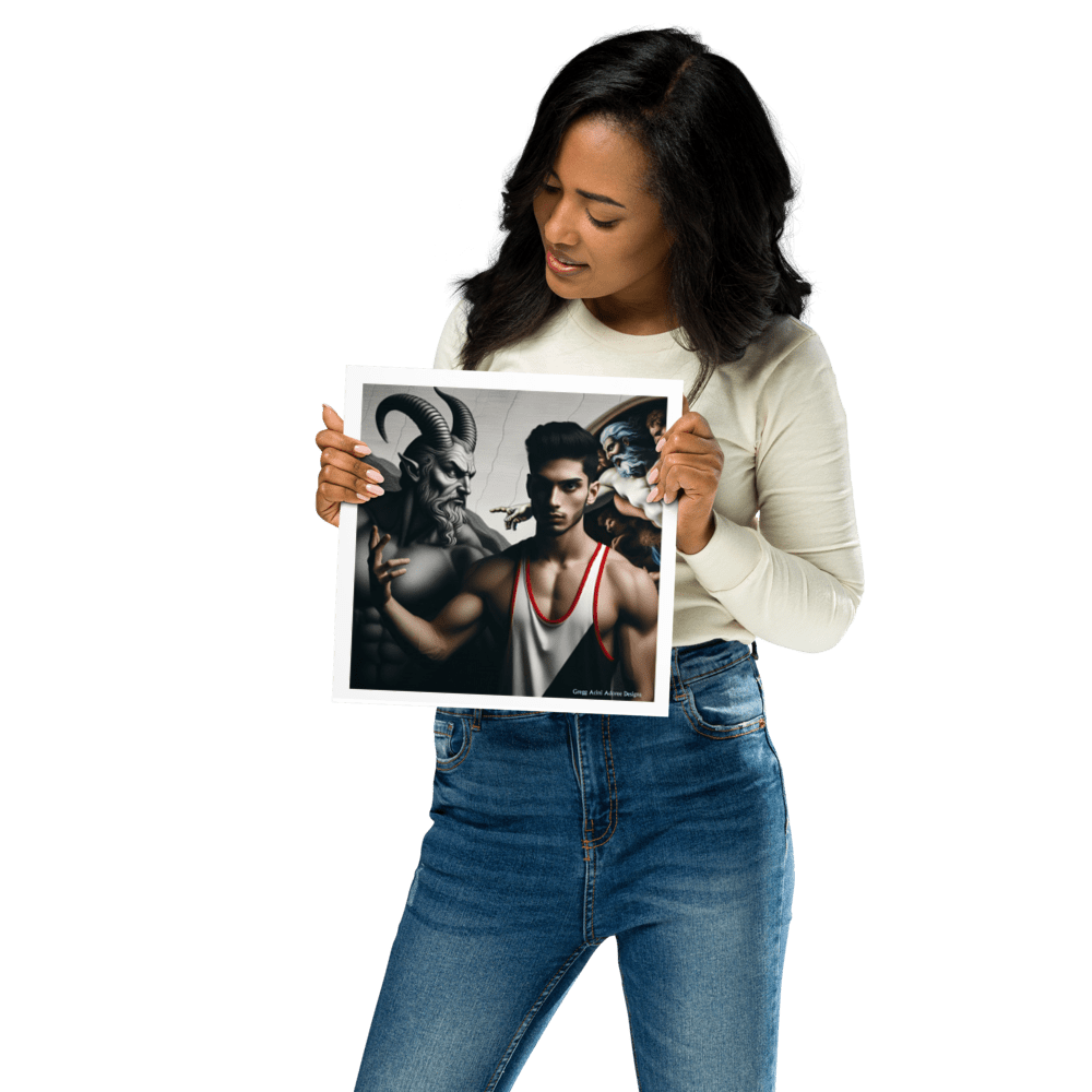 Decisions2 Photo paper poster - Gregg Acini Adoree Designs - Art