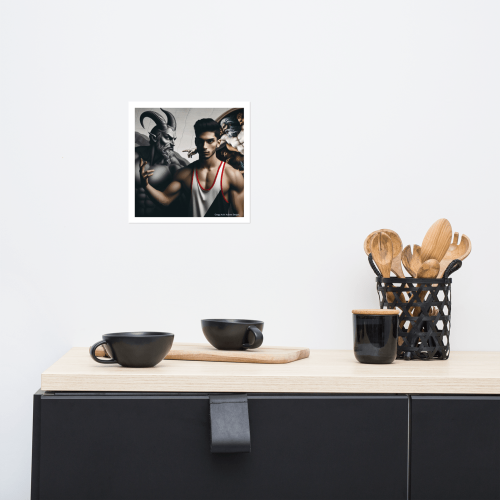 Decisions2 Photo paper poster - Gregg Acini Adoree Designs - Art