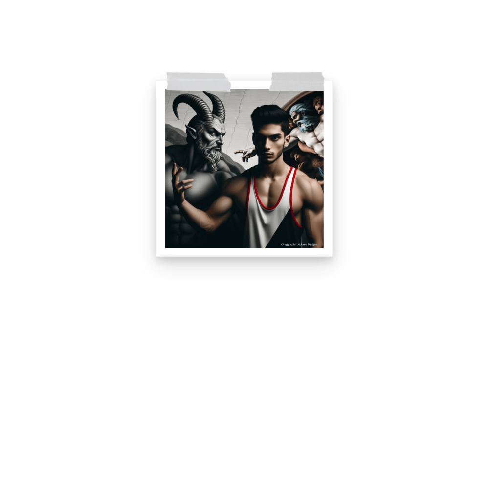 Decisions2 Photo paper poster - Gregg Acini Adoree Designs - Art