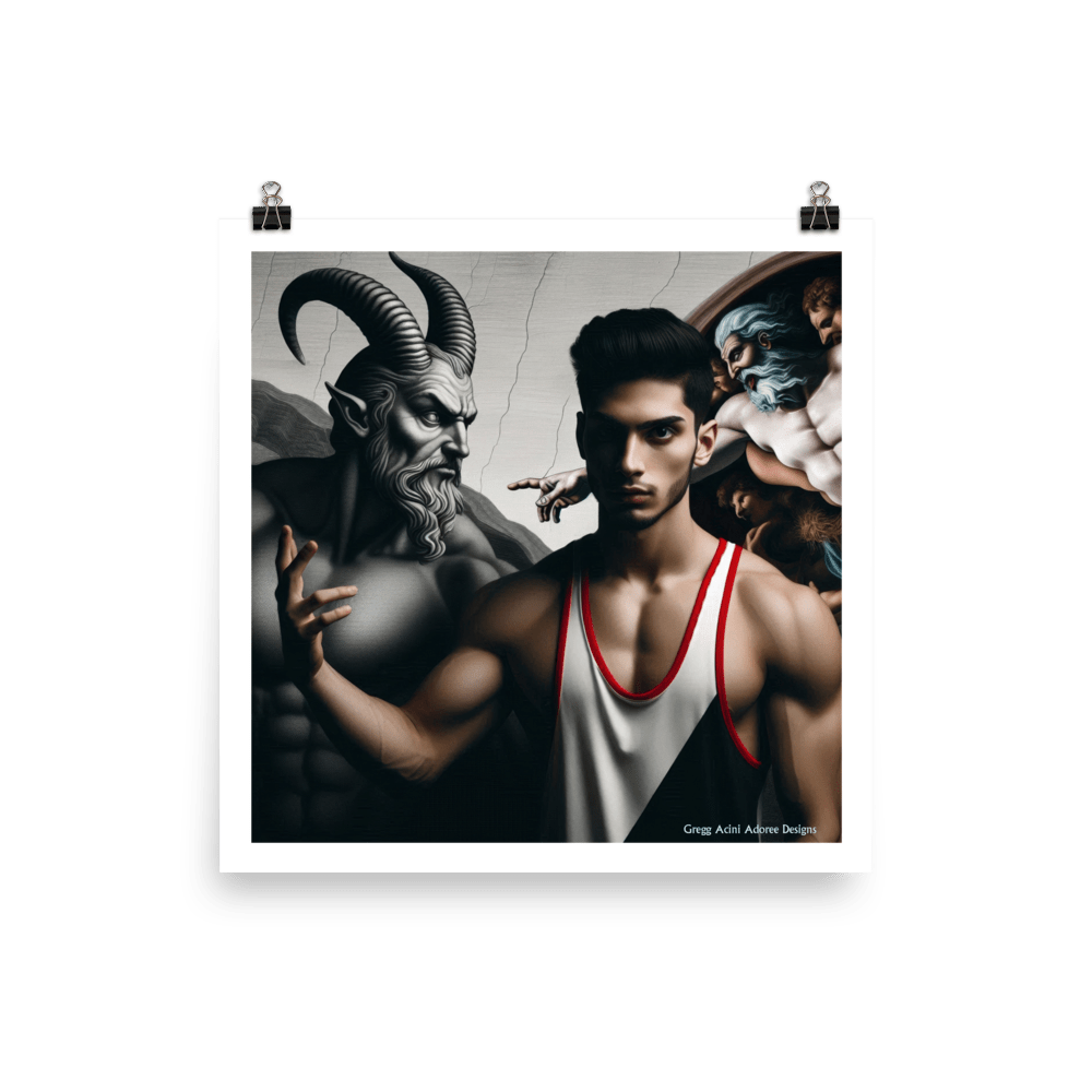 Decisions2 Photo paper poster - Gregg Acini Adoree Designs - Art
