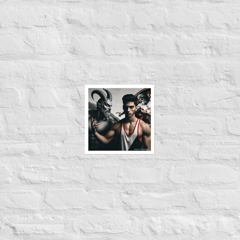 Decisions2 Photo paper poster - Gregg Acini Adoree Designs - Art
