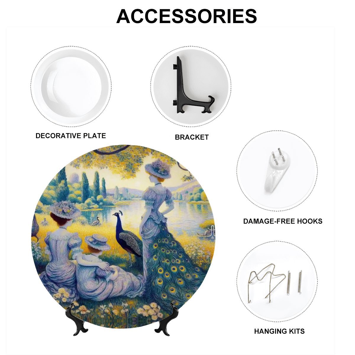 Decorative Plate - Gregg Acini Adoree Designs - Decorative Plates