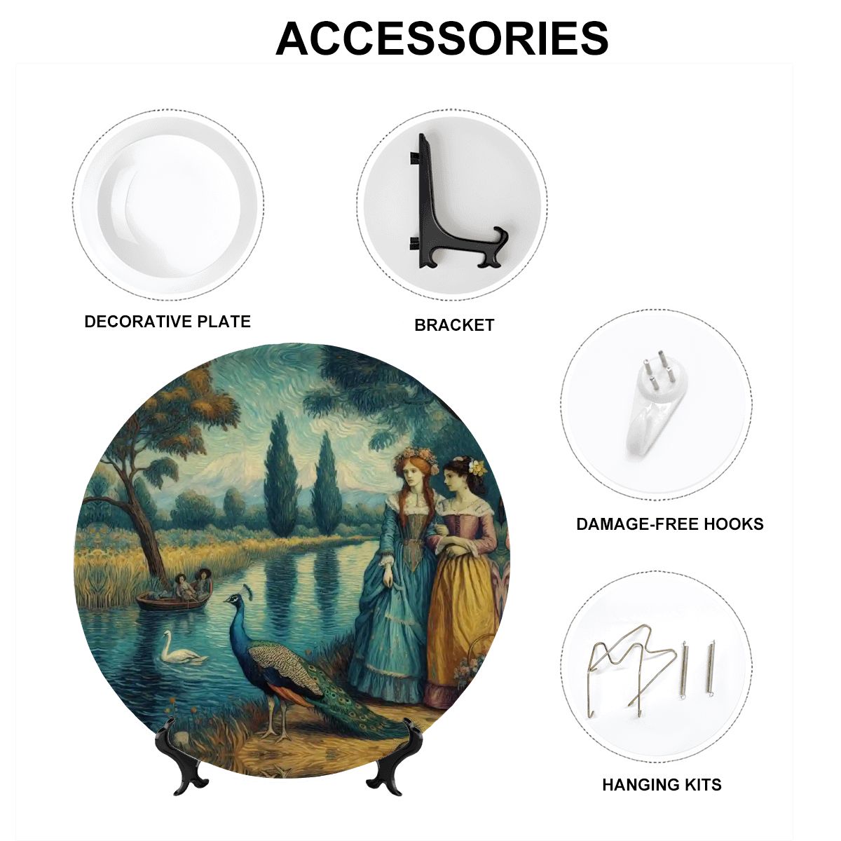 Decorative Plate - Gregg Acini Adoree Designs - Decorative Plates