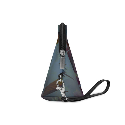 Deep Multicolor Hummingbirds Makeup Bag – Vibrant Cosmetic Pouch - Gregg Acini Adoree Designs - Bags