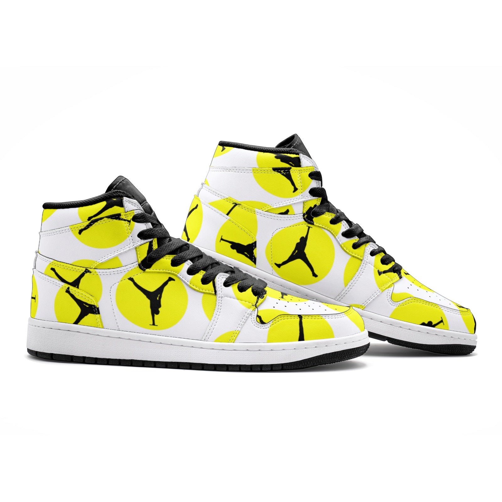 The Balance Guru Unisex Sneaker TR Yellow on White