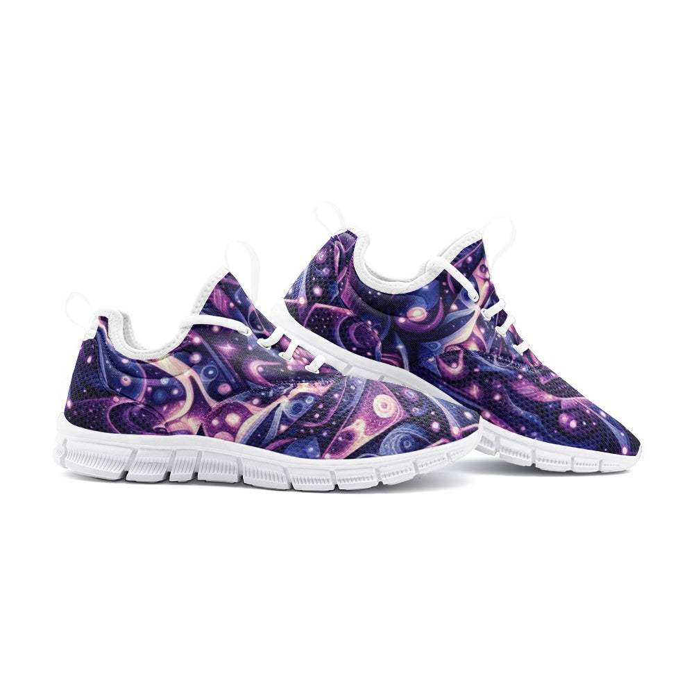 Galactic Purple Unisex Lightweight Sneaker City Runner