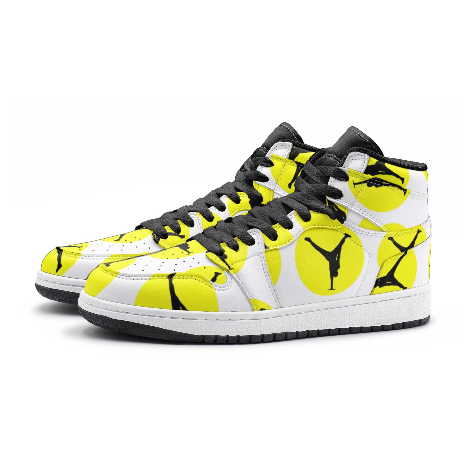 The Balance Guru Unisex Sneaker TR Yellow on White