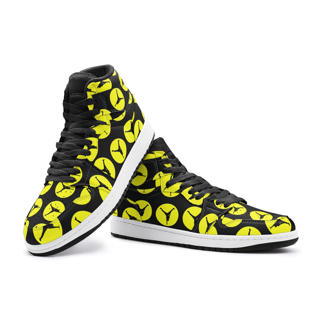 The Balance Guru Unisex Sneaker TR Yellow on Black