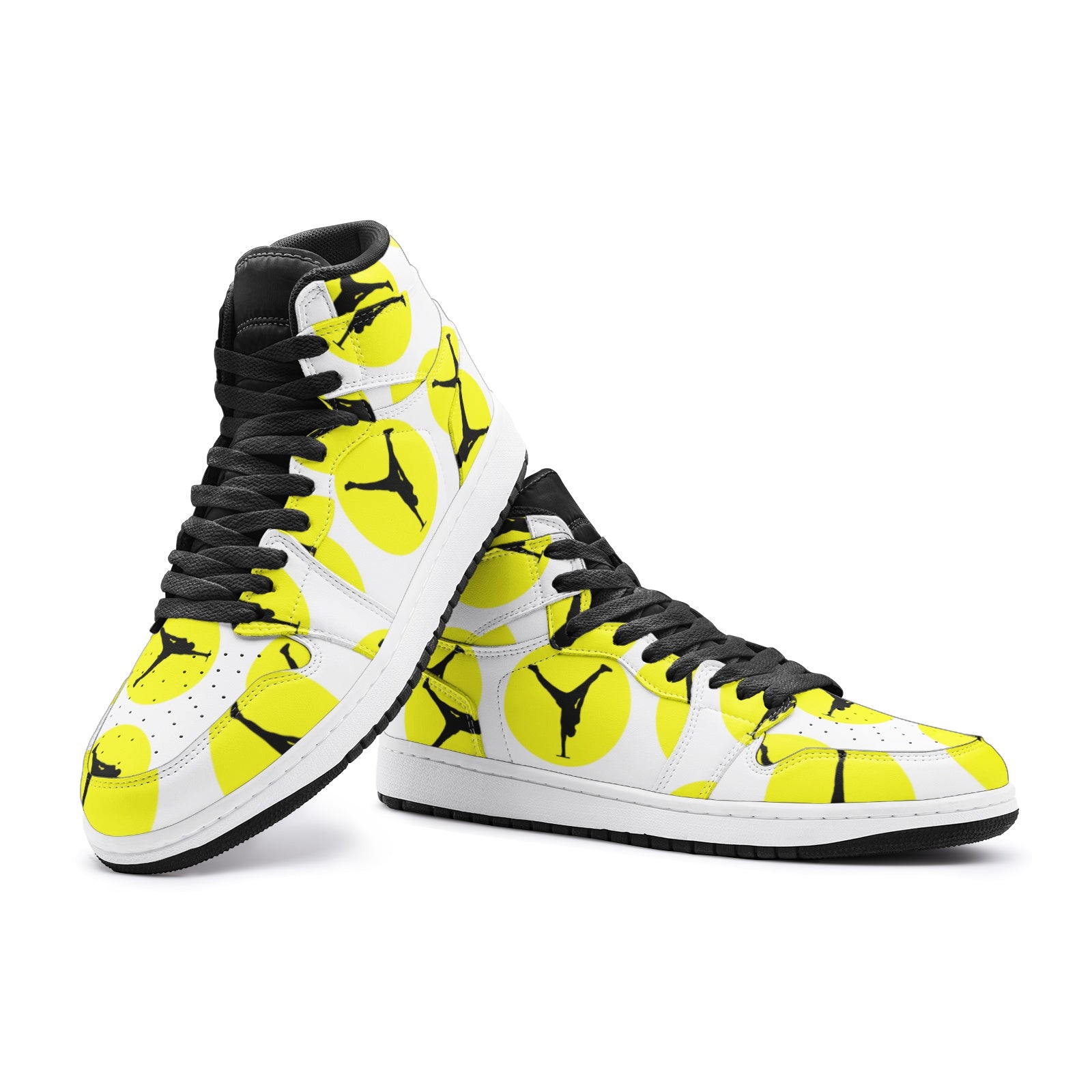 The Balance Guru Unisex Sneaker TR Yellow on White