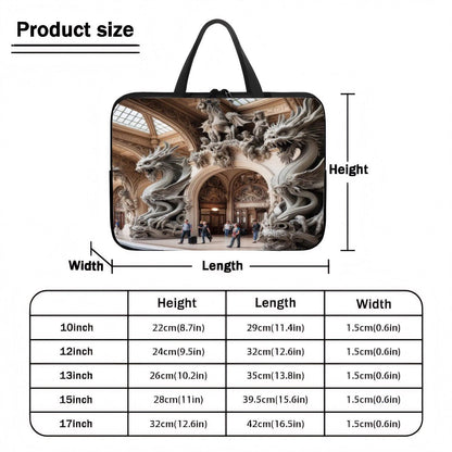 Dragon Central Station Laptop Bag - Gregg Acini Adoree Designs - Computer Bag