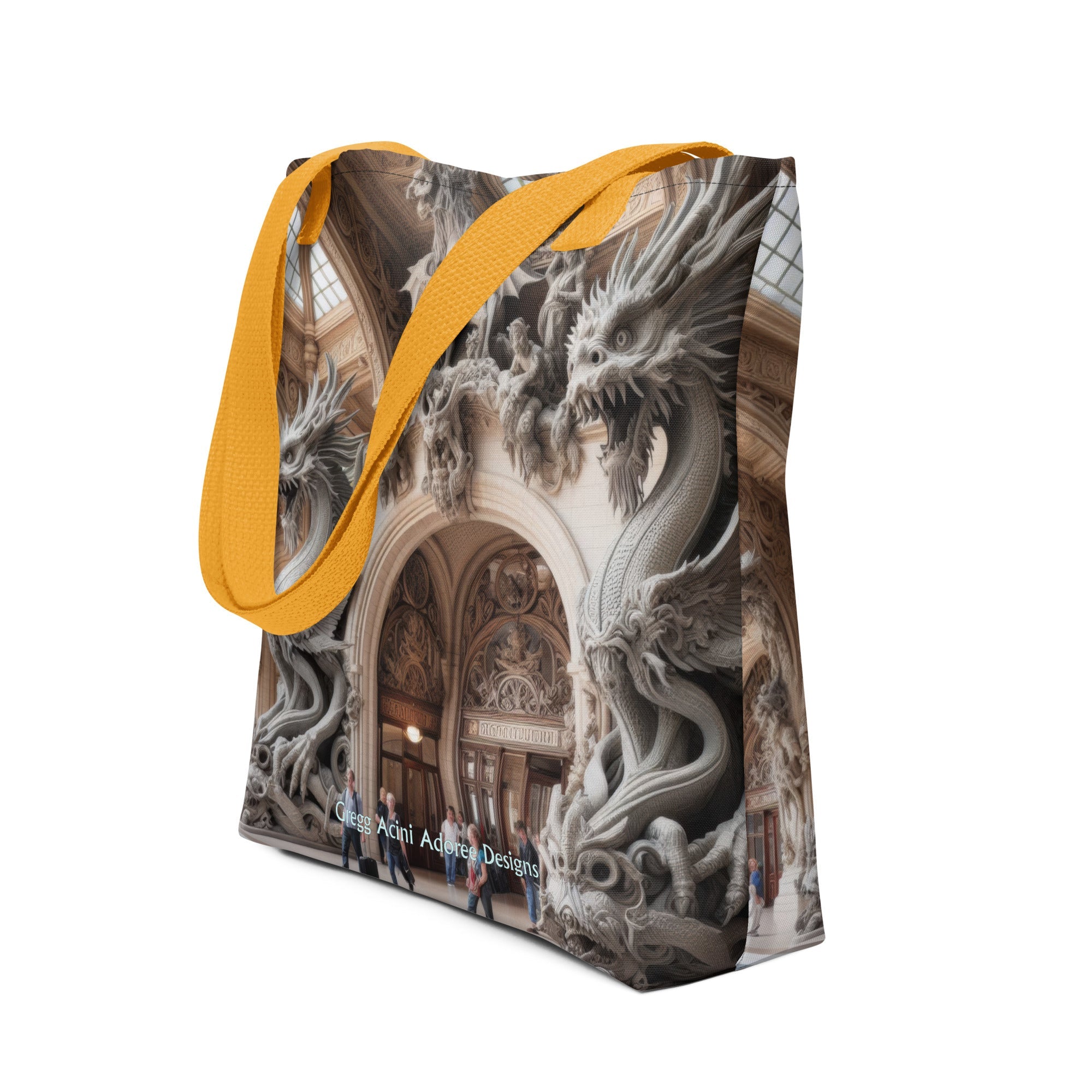 Dragon Central Station Tote bag - Gregg Acini Adoree Designs - Tote Bag