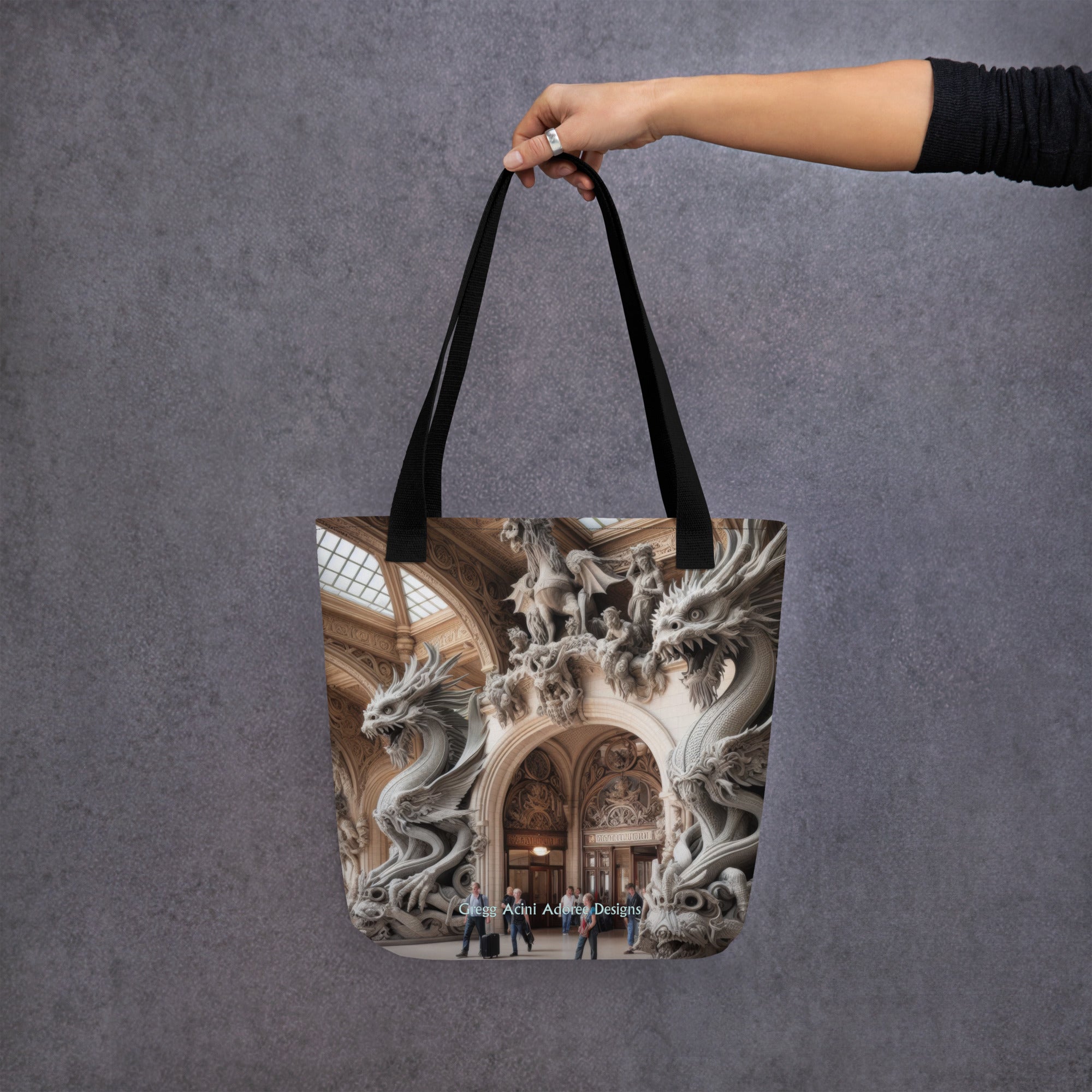 Dragon Central Station Tote bag - Gregg Acini Adoree Designs - Tote Bag