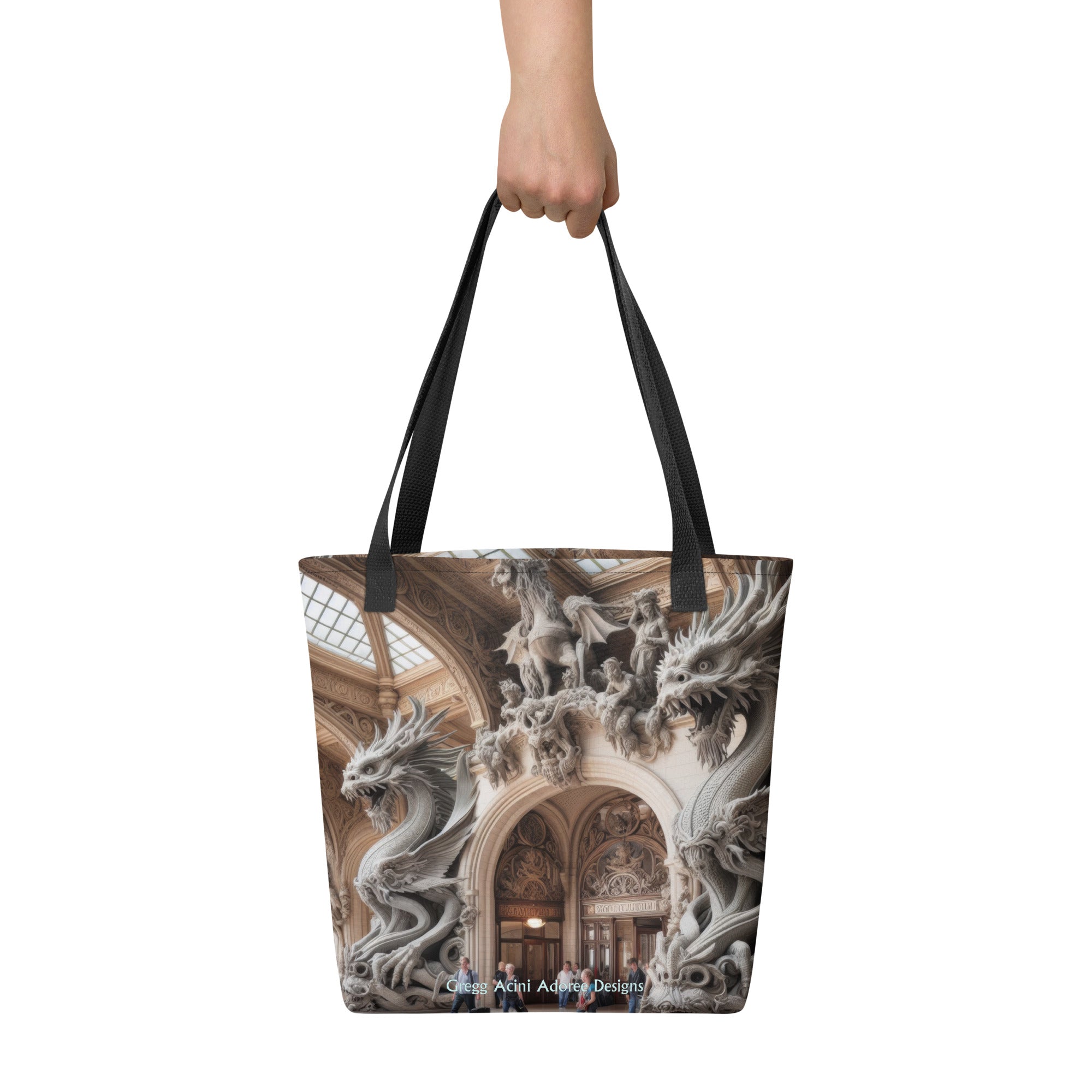 Dragon Central Station Tote bag - Gregg Acini Adoree Designs - Tote Bag