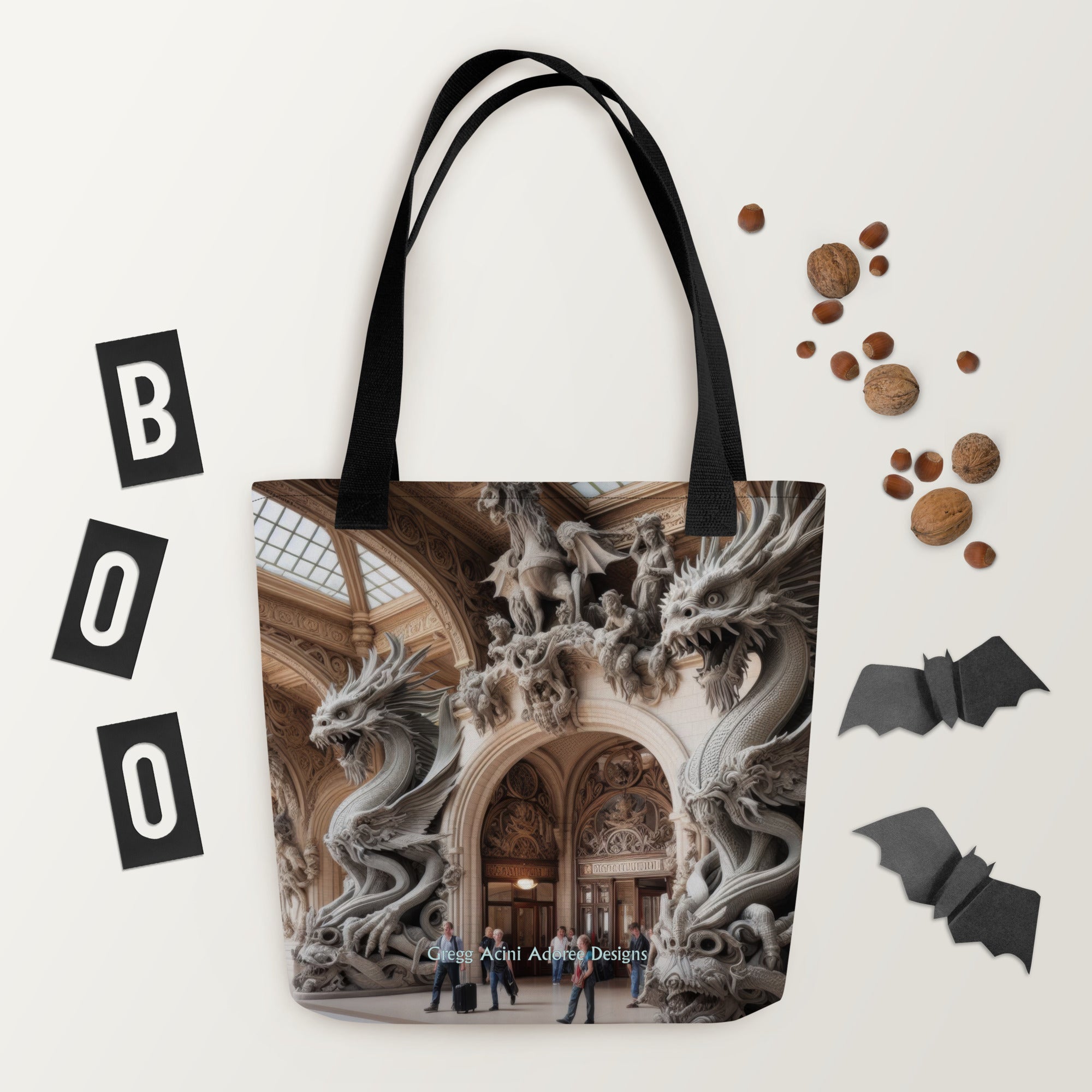 Dragon Central Station Tote bag - Gregg Acini Adoree Designs - Tote Bag
