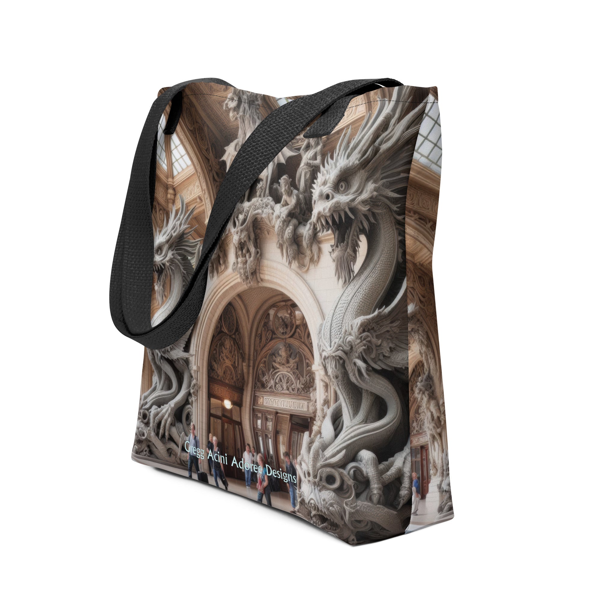 Dragon Central Station Tote bag - Gregg Acini Adoree Designs - Tote Bag