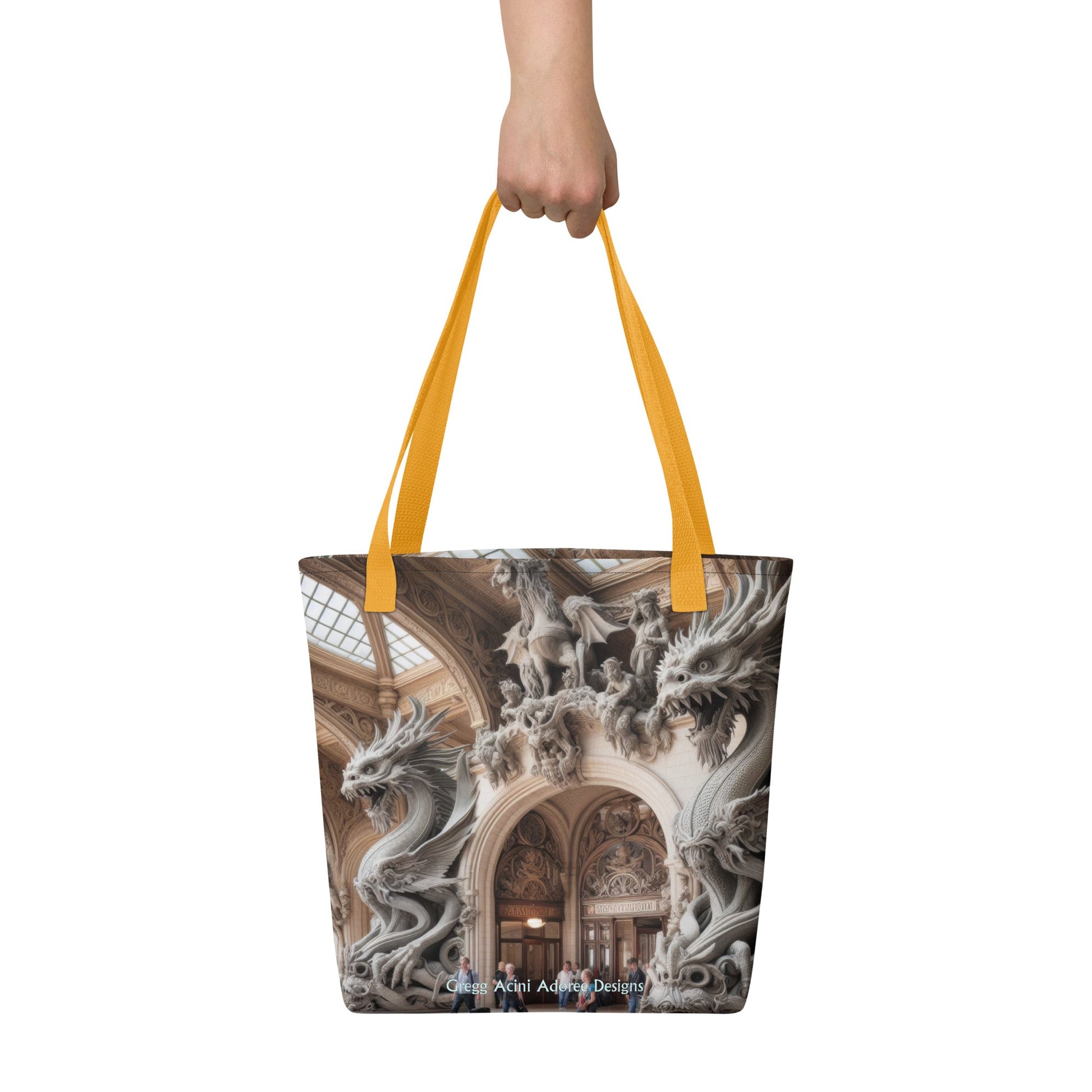 Dragon Central Station Tote bag - Gregg Acini Adoree Designs - Tote Bag