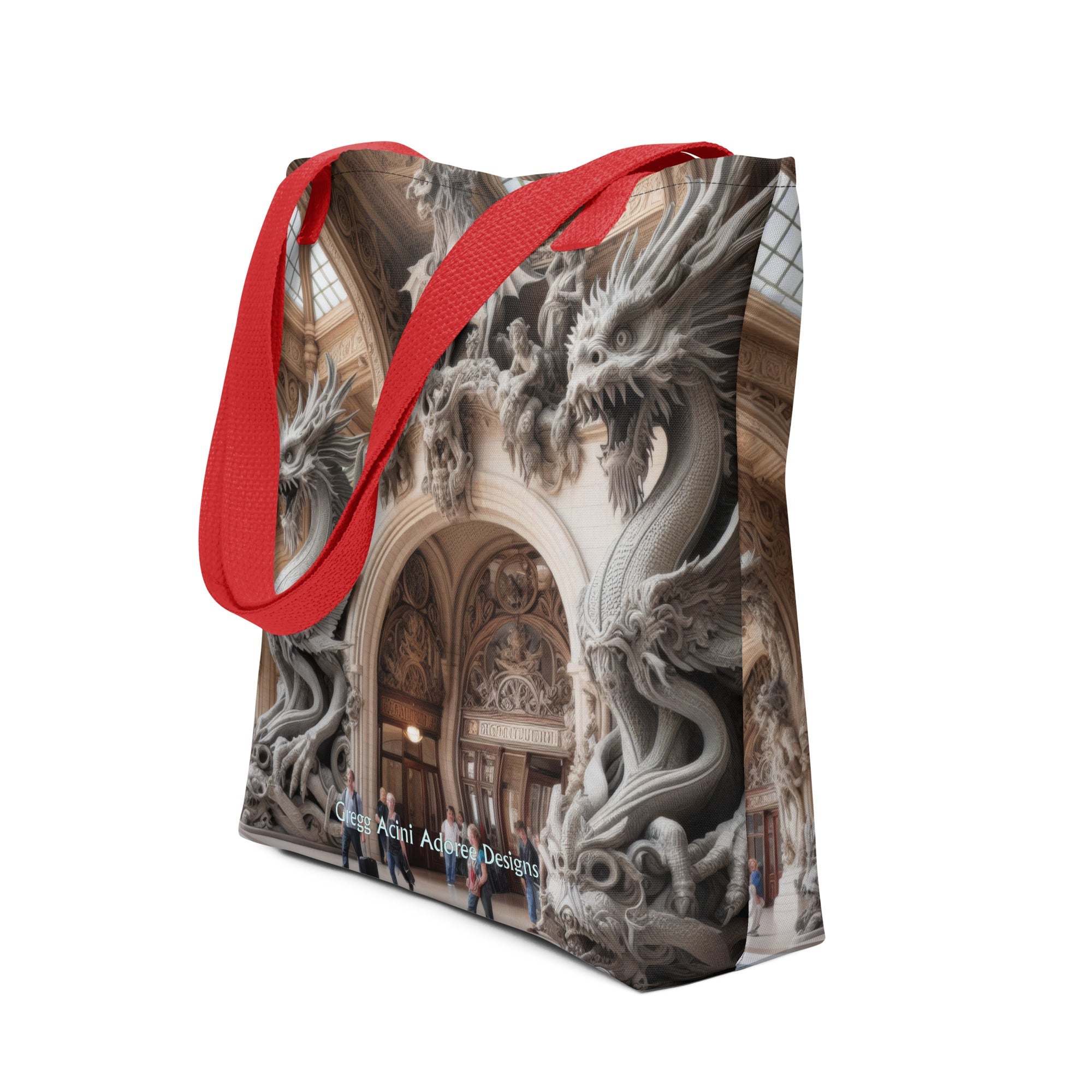 Dragon Central Station Tote bag - Gregg Acini Adoree Designs - Tote Bag