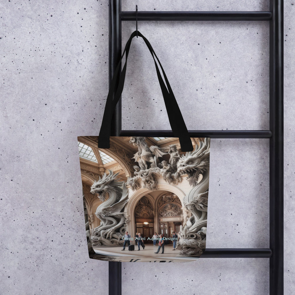 Dragon Central Station Tote bag - Gregg Acini Adoree Designs - Tote Bag