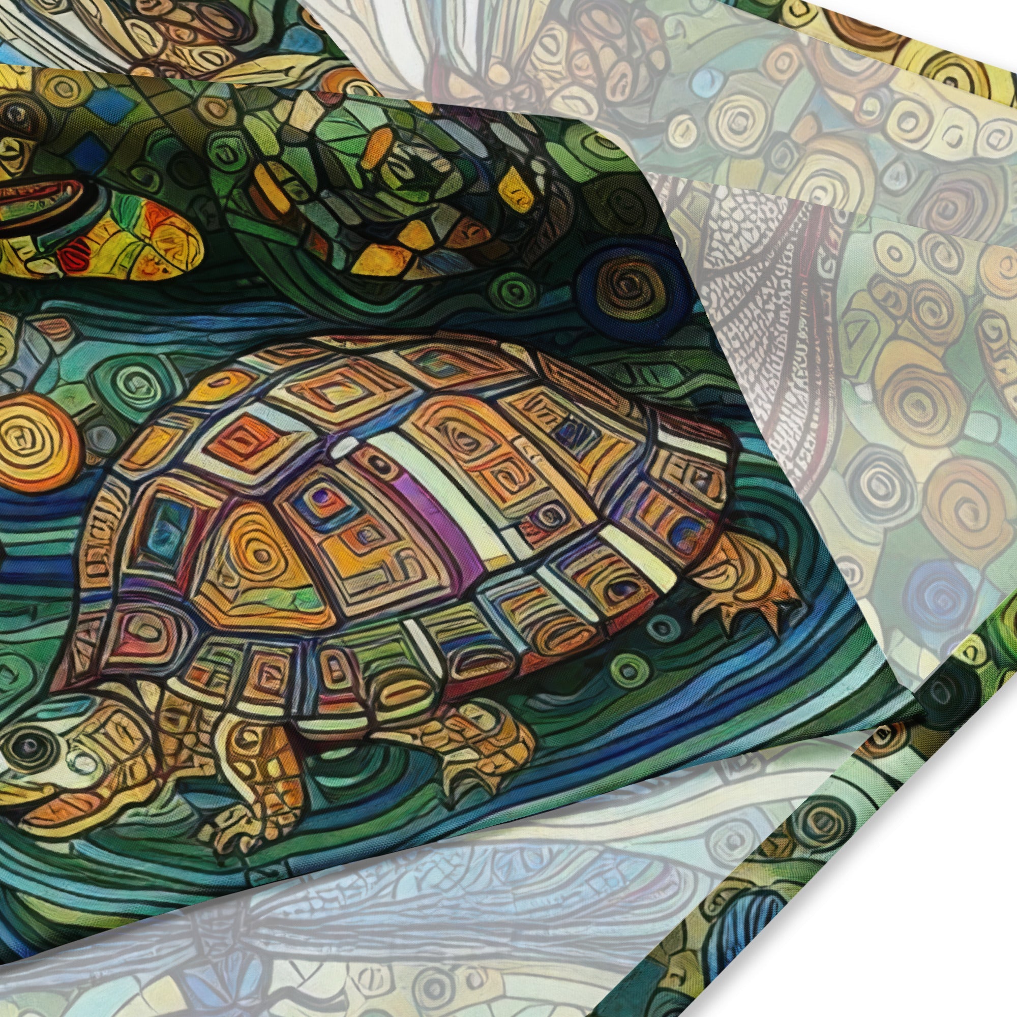 Dragonflies All - over print bandana - Gregg Acini Adoree Designs - Bandana