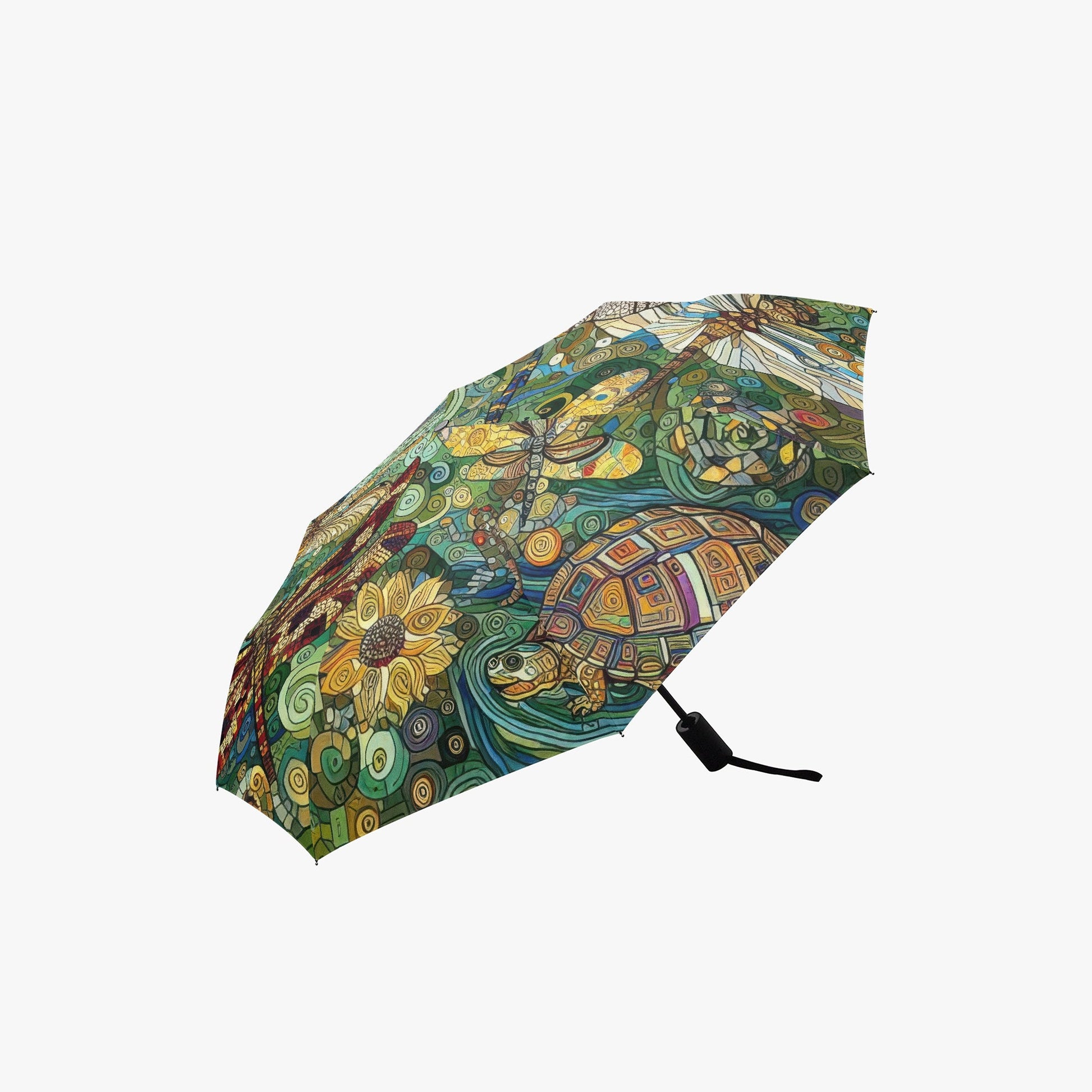Dragonflies Automatic Folding Umbrella - Gregg Acini Adoree Designs - Home Decor