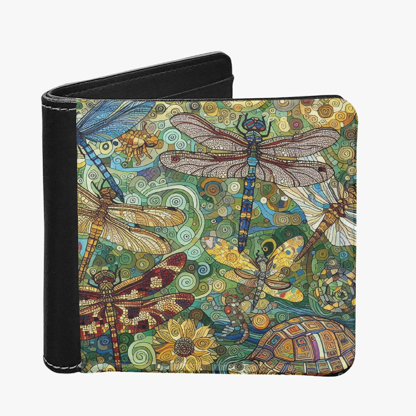 Dragonflies Bifold Wallet - Gregg Acini Adoree Designs - Wallets